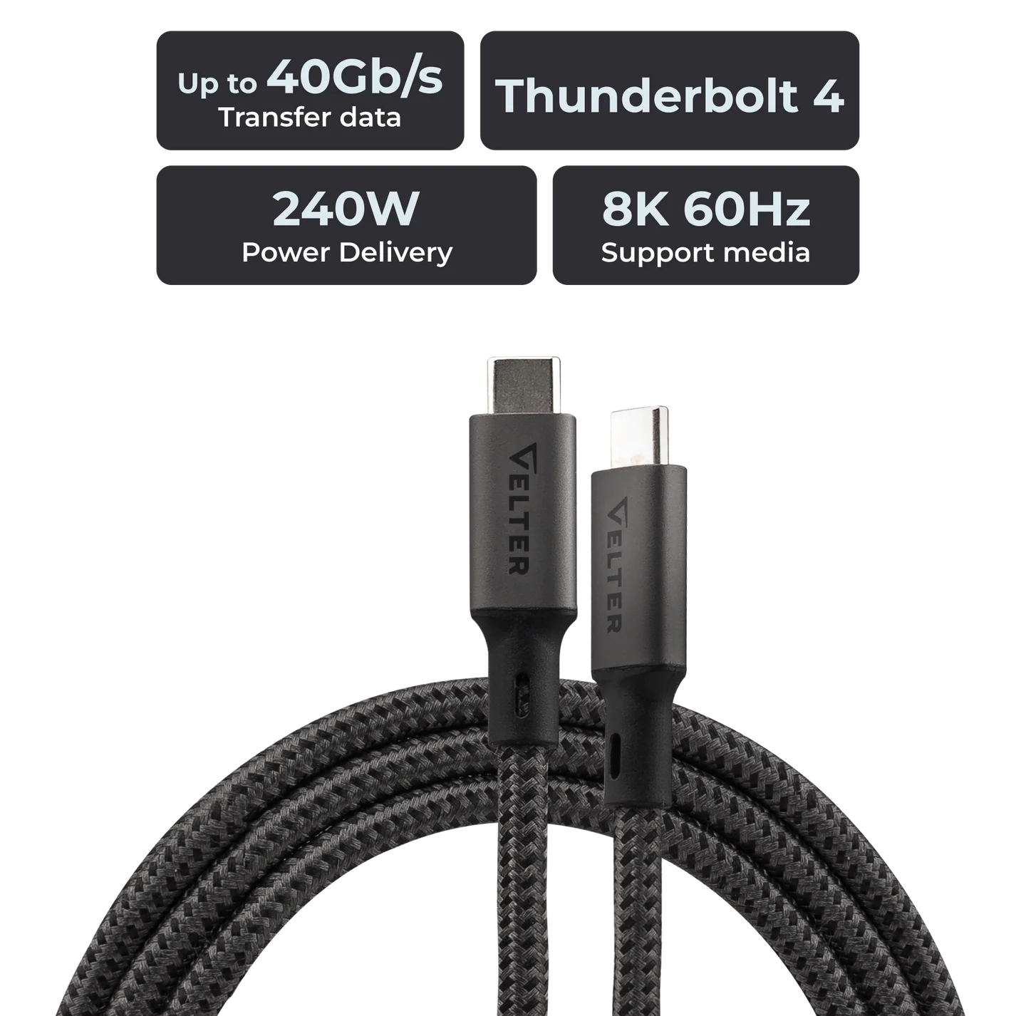 USB Type-C Thunderbolt 4 Cable