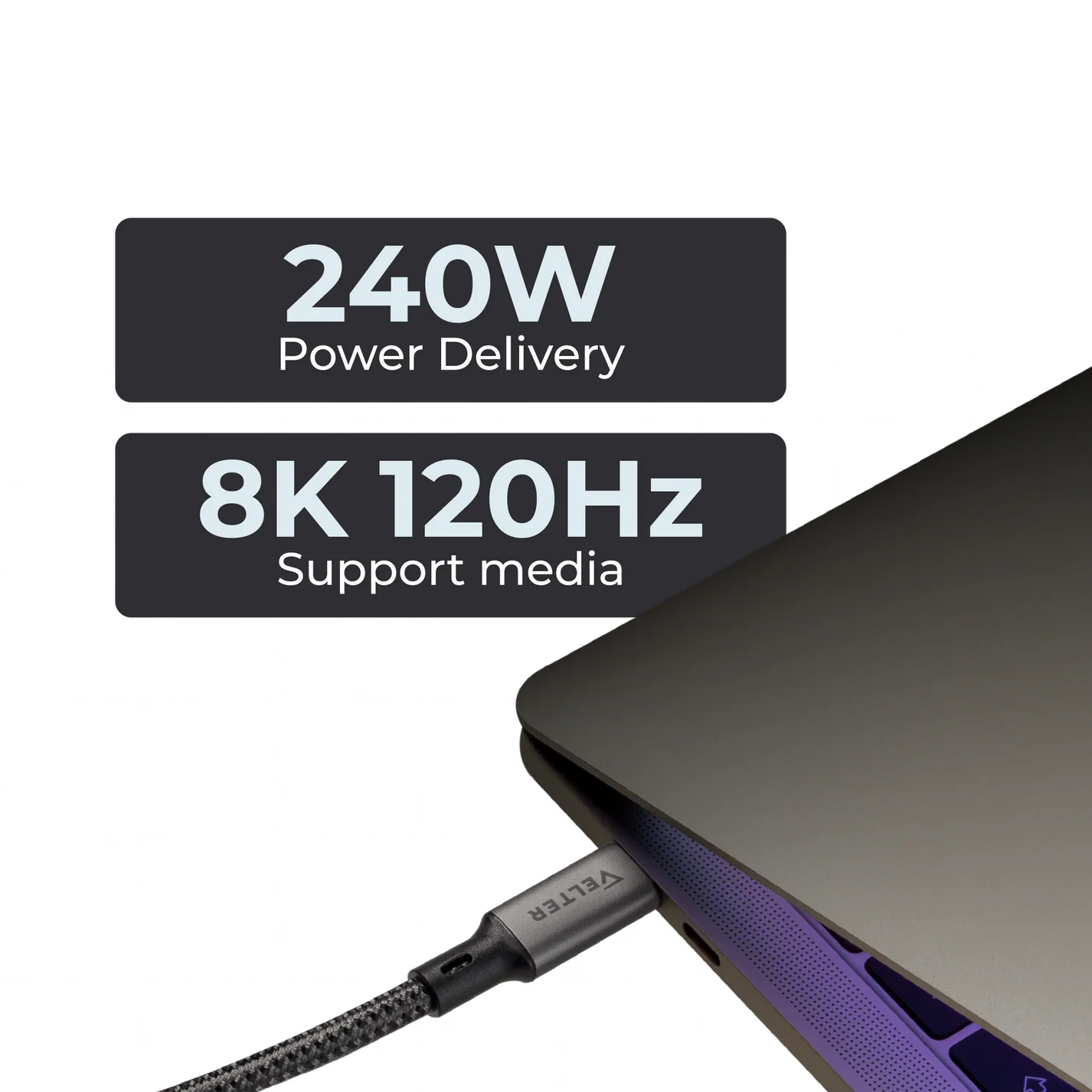 USB Type-C Thunderbolt 5 Cable